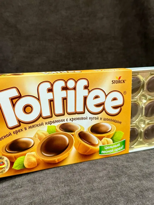 "Тофифи (Toffifee) конфеты 125 грамм коробка 17.5*10.5 см" – Фото 1