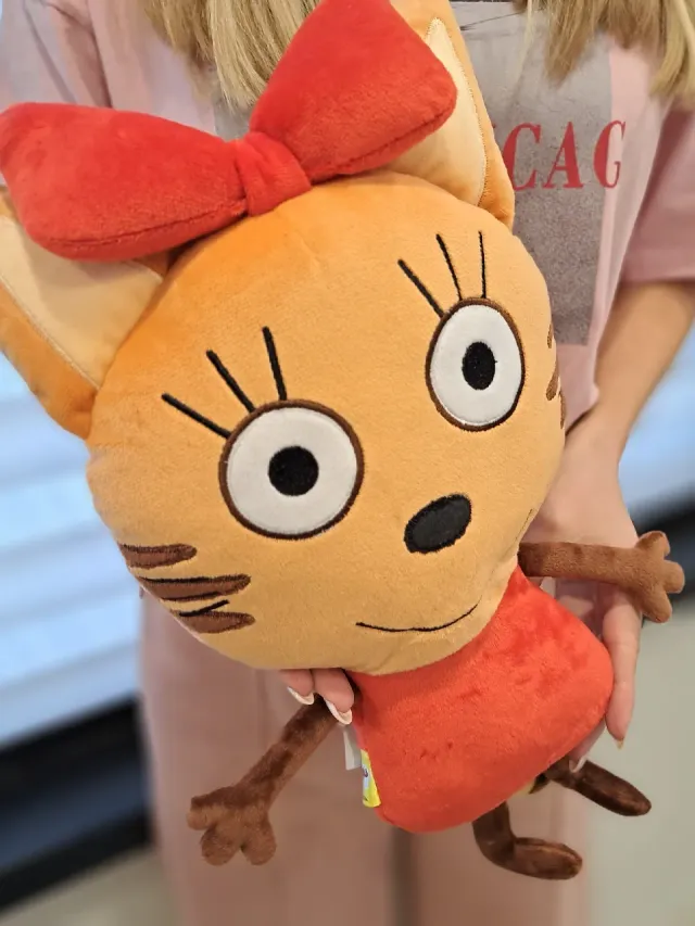 "Мягкая игрушка "Кошечка Карамелька"" – Фото 2