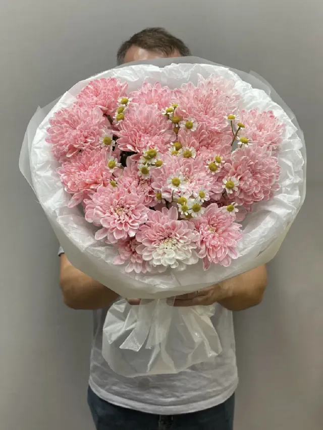 "«Розовая симфония» 🌸 размер букета S" – Фото 1