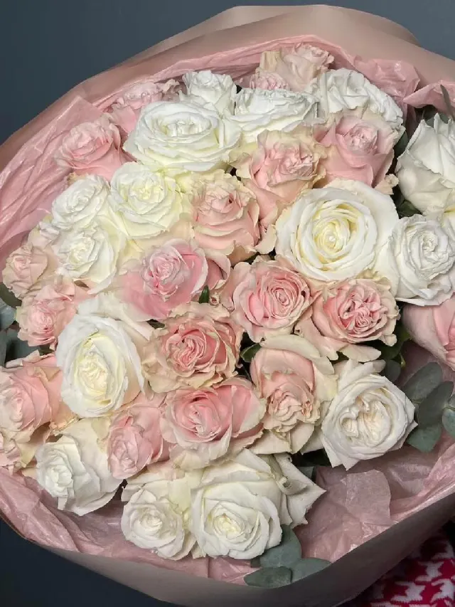 "Кустовые пионовидные розы премиум" – Фото 3